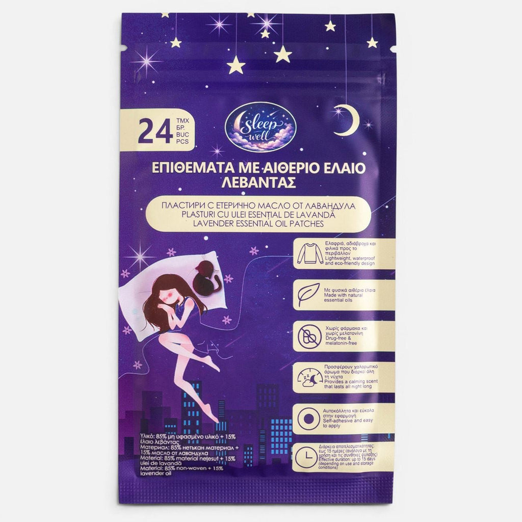 Plasturi pentru somn cu lavanda 24buc.