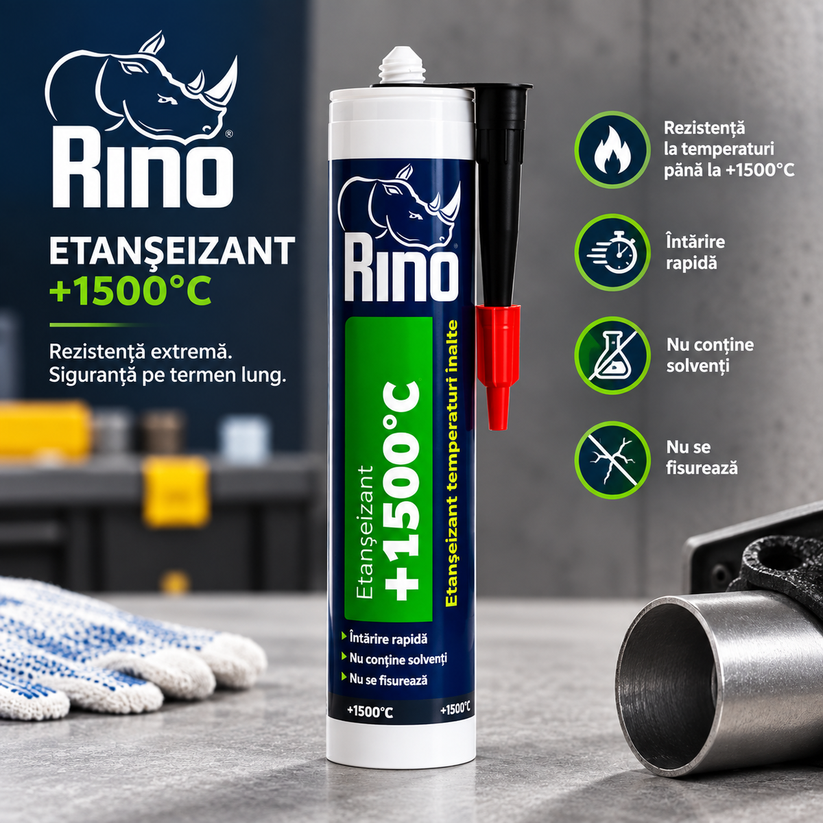 Etanșant Temperatură +1500gr.C