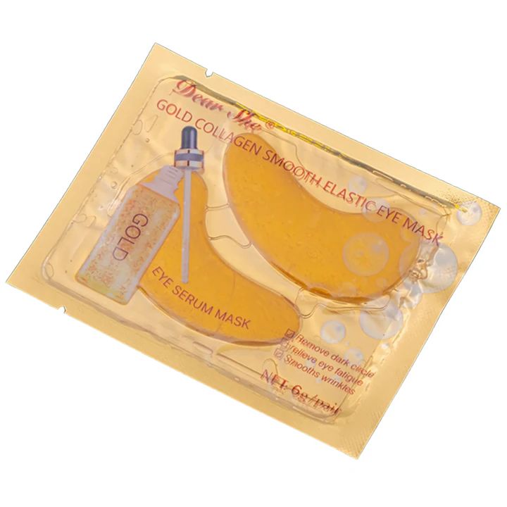 Mască pentru ochi cu colagen și aur 20set.