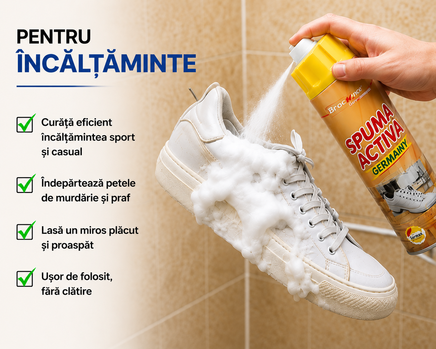 SPUMĂ ACTIVĂ GERMANY 650ML