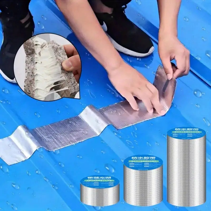 Banda adeziva izolatoare din aluminiu 150 Metri