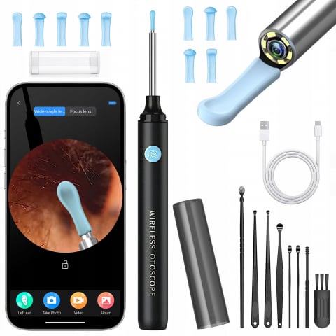 Dispozitiv inteligent de curățare a urechilor