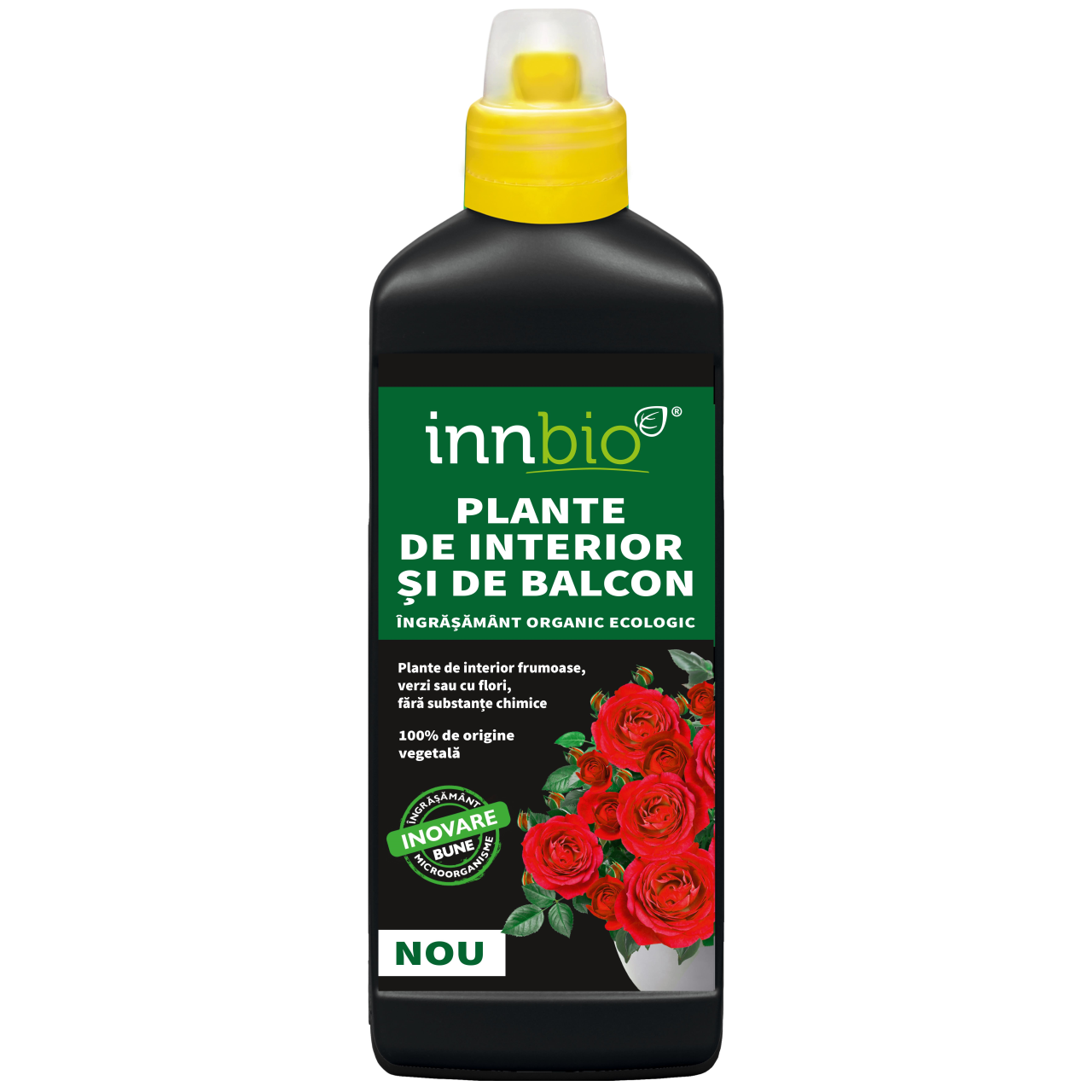 Îngrășământ organic – Plante de Interior și de Balcon 1L