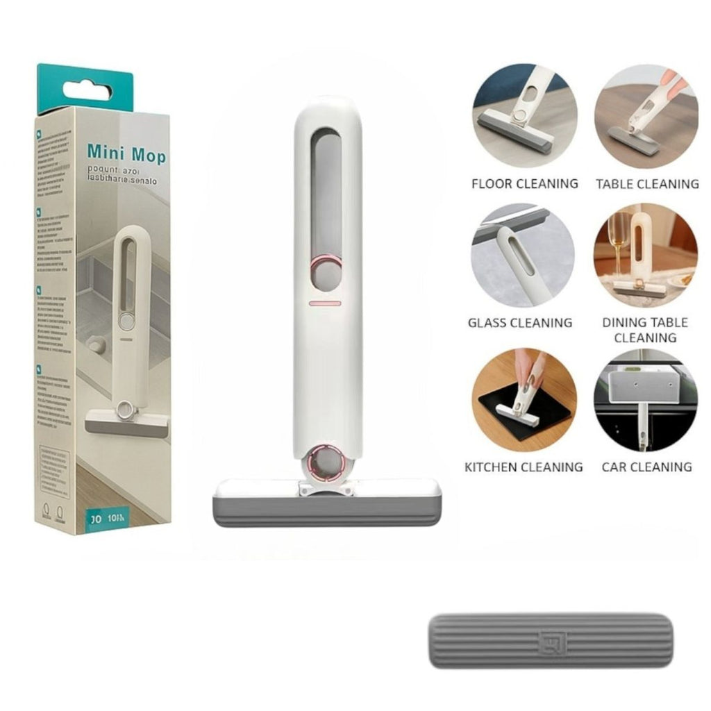 Mini Mop portabil cu sistem de stoarcere